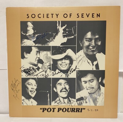 Society Of Seven - Pot Pourri VG+ Signed LP | eBay