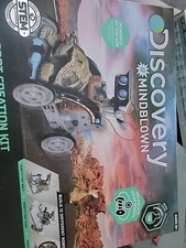 Discovery Kids Mindblown STEM 12-in-1 Solar Robot Creation 190-Piece Kit...