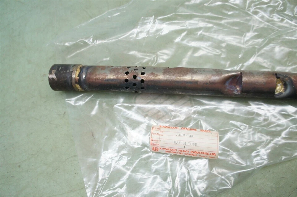 Deflector Kawasaki A1011-1431 SG250 SG 250 TUBO RARO NOS OEM *2123 Foto 2 de 4