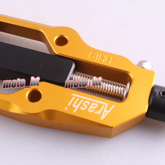 For Suzuki GSXR1000 2009 2010 2011 2012 2013 Chain Adjuster Tensioners Gold - Imagem 4 de 4