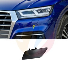 Unpainted Left Side Headlight Washer Nozzle Cover For Audi Q5 S-Line 2018-2020s