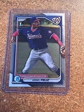 2024 Bowman Chrome Baseball 1st Bowman Card # BCP-198 Angel Feliz