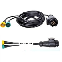 Kabelsatz 5M Stecker 13-Polig AnhäNgerkabel AnhäNger Kabelbaum RüCkleuchten PKW