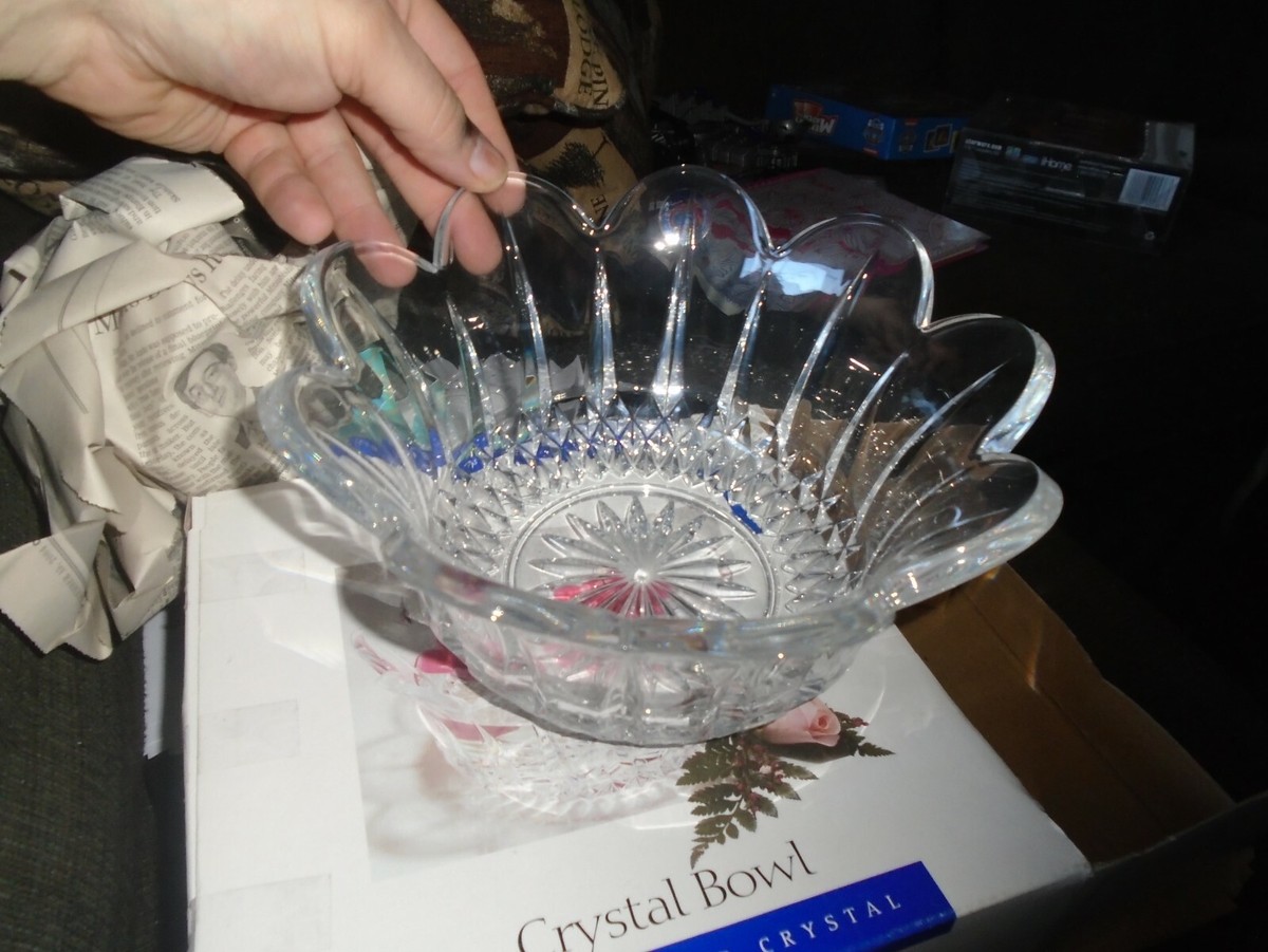 Toscany 24%+ Lead Crystal St. George Odyssey series Bowl | eBay