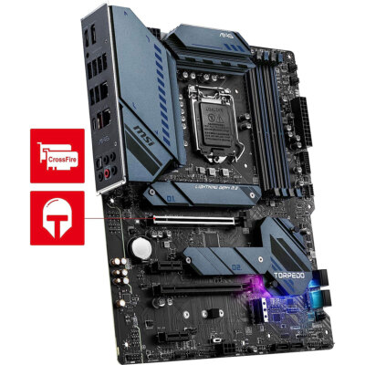 LGA 1200 MSI MAG Z590 Torpedo Gaming Motherboard 4*DDR4 M