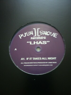 LHAS-PUSH TO SHOVE 4 - MINT CONDITION DEEP HOUSE 12'' VINYL - JAMIE READ