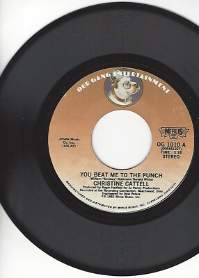 MODERN SOUL- CHRISTINE CATTELL- ''YOU BEAT ME TO THE PUNCH''- OUR GANG 1010- NM