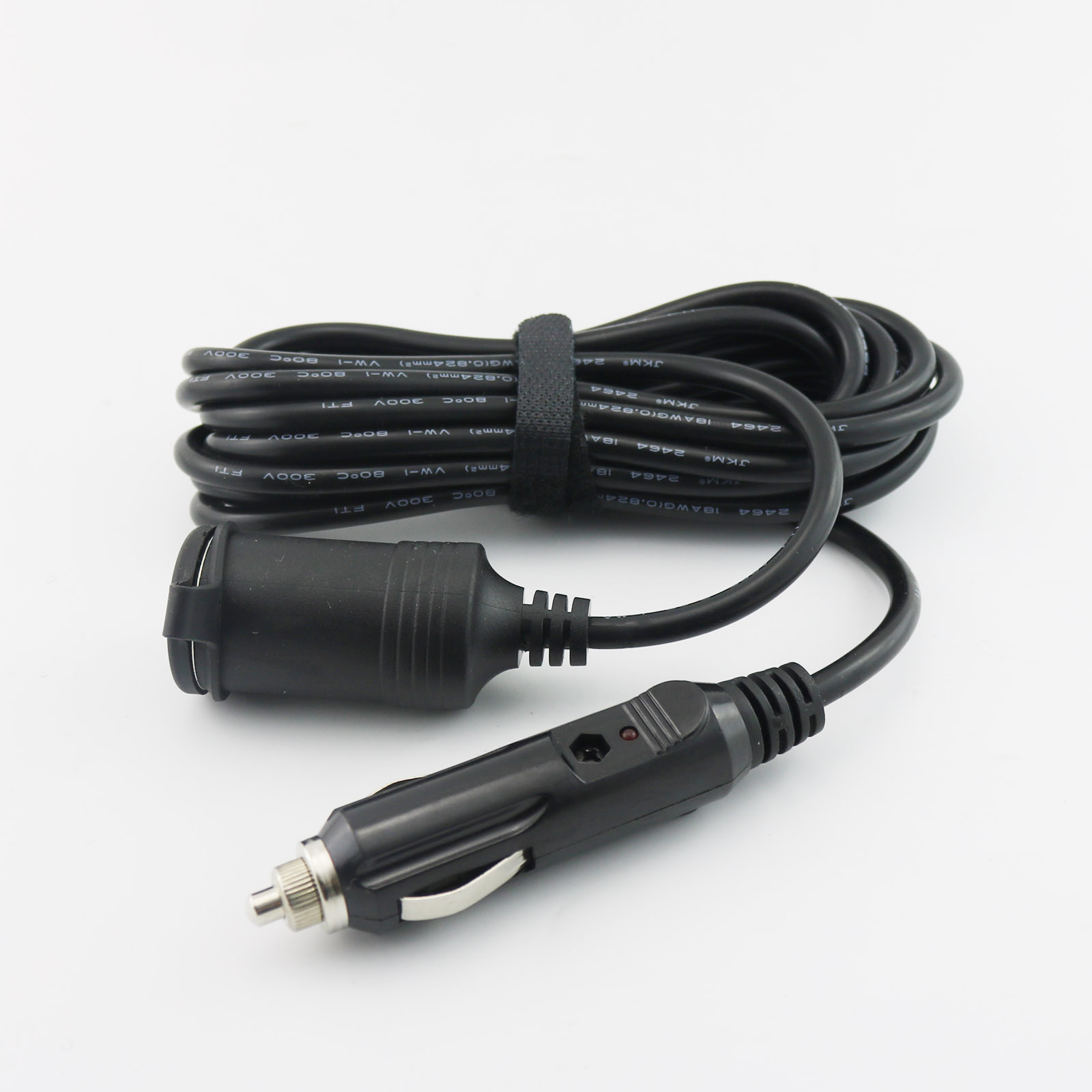 Waterproof 12V Male to Female Car Cigarette Lighter Extension Adapter Cable  3.6M