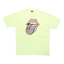 Vintage 1997 Rolling Stones Bridges To Babylon Tour Color Change Shirt