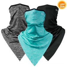 UPF 50 UV Protection Neck Gaiter Face Mask Scarf Cooling Breathable Balaclava