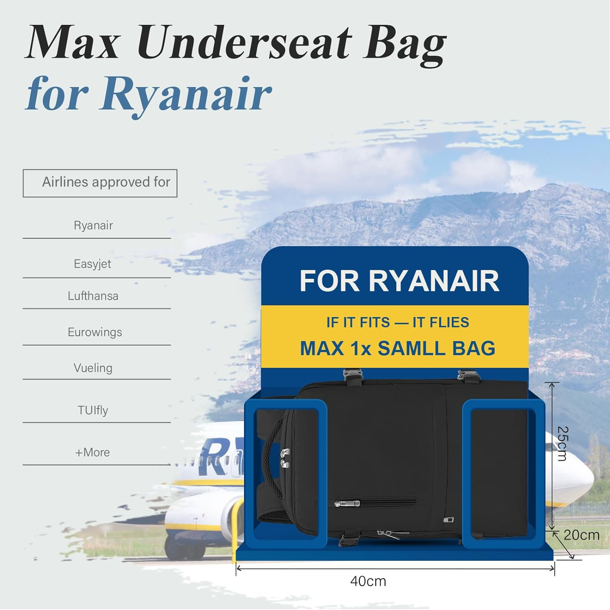 Avion Ryanair Bagage Cabine Liquide Sac Bagage En Soute Ryanair