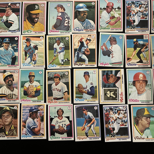 1978 Topps Baseball Card Singles #1-175 U-Pick VGEX+ Free Shipping on 3+ items