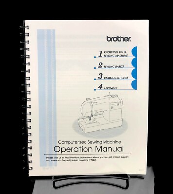 Brother XR9500PRW Operation Manual User Guide Instructions COPY Reprint