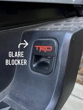 License Plate Light TRD Covers for Toyota Tacoma 3rd Gen (2016-2023) Accessories