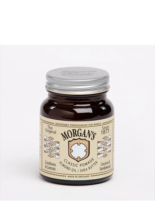 Morgans Classic Hair Style Styling Almond Oil & Shea Butter Pomade 100ml