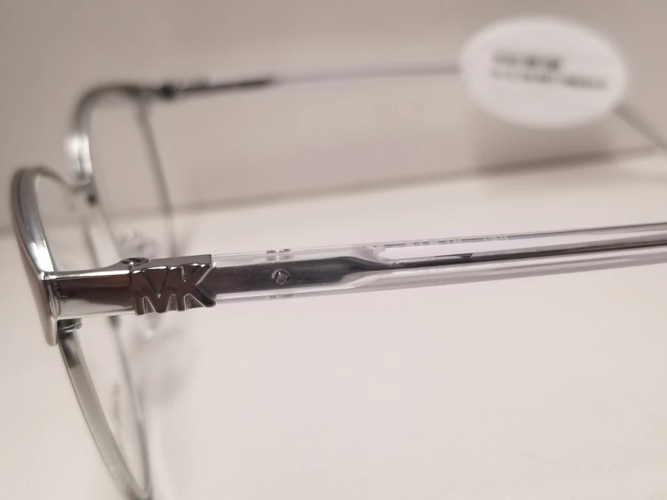 Michael Kors MK3053 1153 柔软粉色银色演示镜头 54 毫米女式眼镜 — 第 3/4 张图片