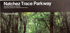 2000 NATCHEZ TRACE PARKWAY   NATIONAL PARK SERVICE UNIGRID BROCHURE/MAP  Stamped