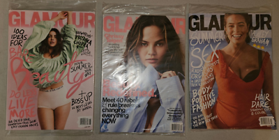 Milan Fashion Week S/S 2025 highlights | Wallpaper* Glamour Magazine Lot - Trio of Issues display picture 1