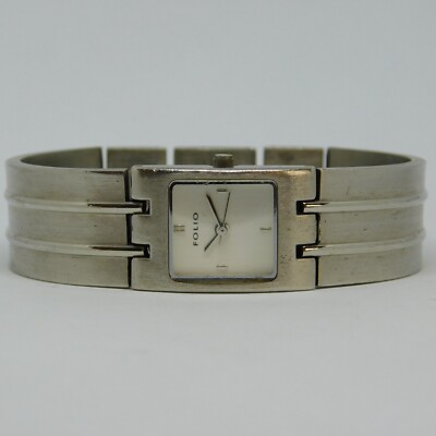 RELIC FOLIO FL1050 Quartz Analog Women's Watch Sz. 6 3/4'' New Battery