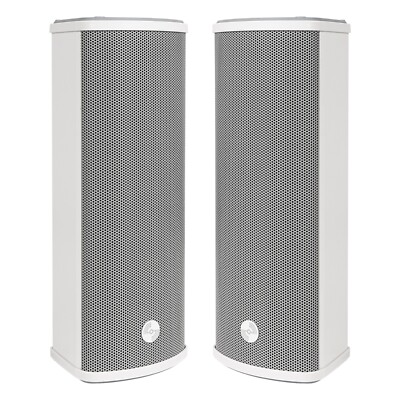 Sound Town IP55 70V/100V 2x5'' Column Array Speakers Pair, (TARVOS-CL25G-PAIR)