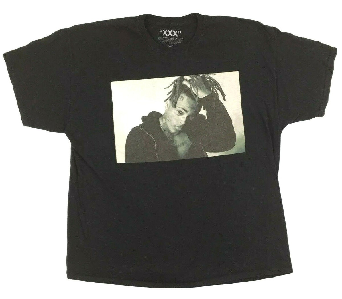 XXXtentacion 17 T-Shirt 2-Sided No End Pain Numb Photo Logo Hip