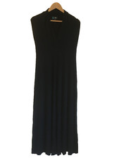 Maternity Formes Designer EU38 UK10 Black Dress Short Sleeve