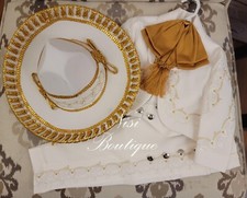 Free Shipping  Our Lady of Guadalupe Beautiful 6 Pieces Boy Beige Charro Suit