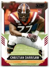 2021 SCORE CHRISTIAN DARRISAW RC VIRGINIA TECH HOKIES #369