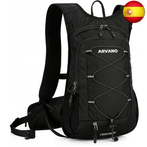 Arvano Mochila de Ciclismo Mtb, 15L Ligera Mochila Bicicleta Montaña Mochila
