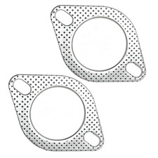 2 Inch Exhaust Gasket, 2-Bolt 51mm, fit for Muffler, Flange, Manifold, 2inch