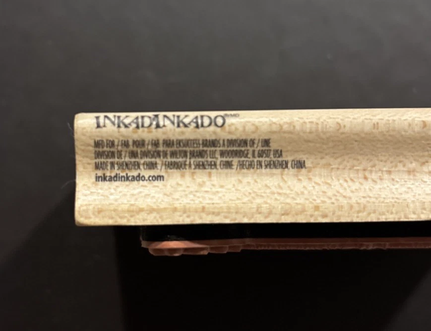 Резиновый штамп Inkadinkado Christmas Kitten Wearing Santa Hat 60-01051 - Изображение 3 из 4