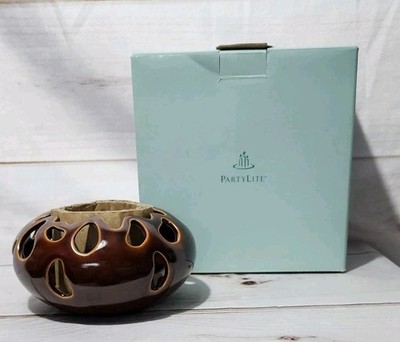 PartyLite Gaia Votive Holder Retired NIB P13A/P9600