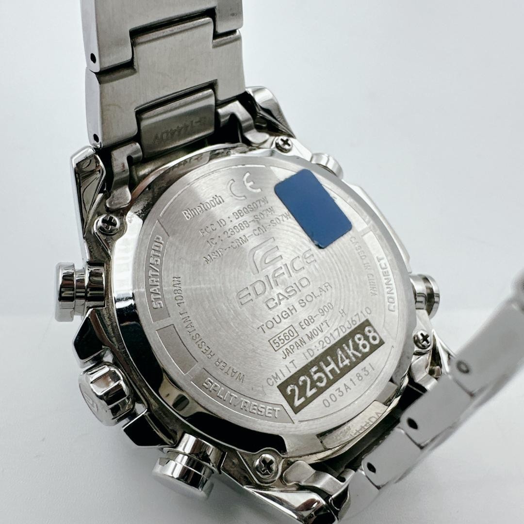 Casio EDIFICE EQB-900 Bluetooth Solar Watch Rare Used Japan | eBay