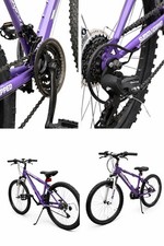 Purple VERVE Monaco Mountain Bike – Shimano Gears, Great Condition
