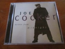 CD JOE COCKER ACROSS FROM MIDNIGHT   ** MUST SEE *****