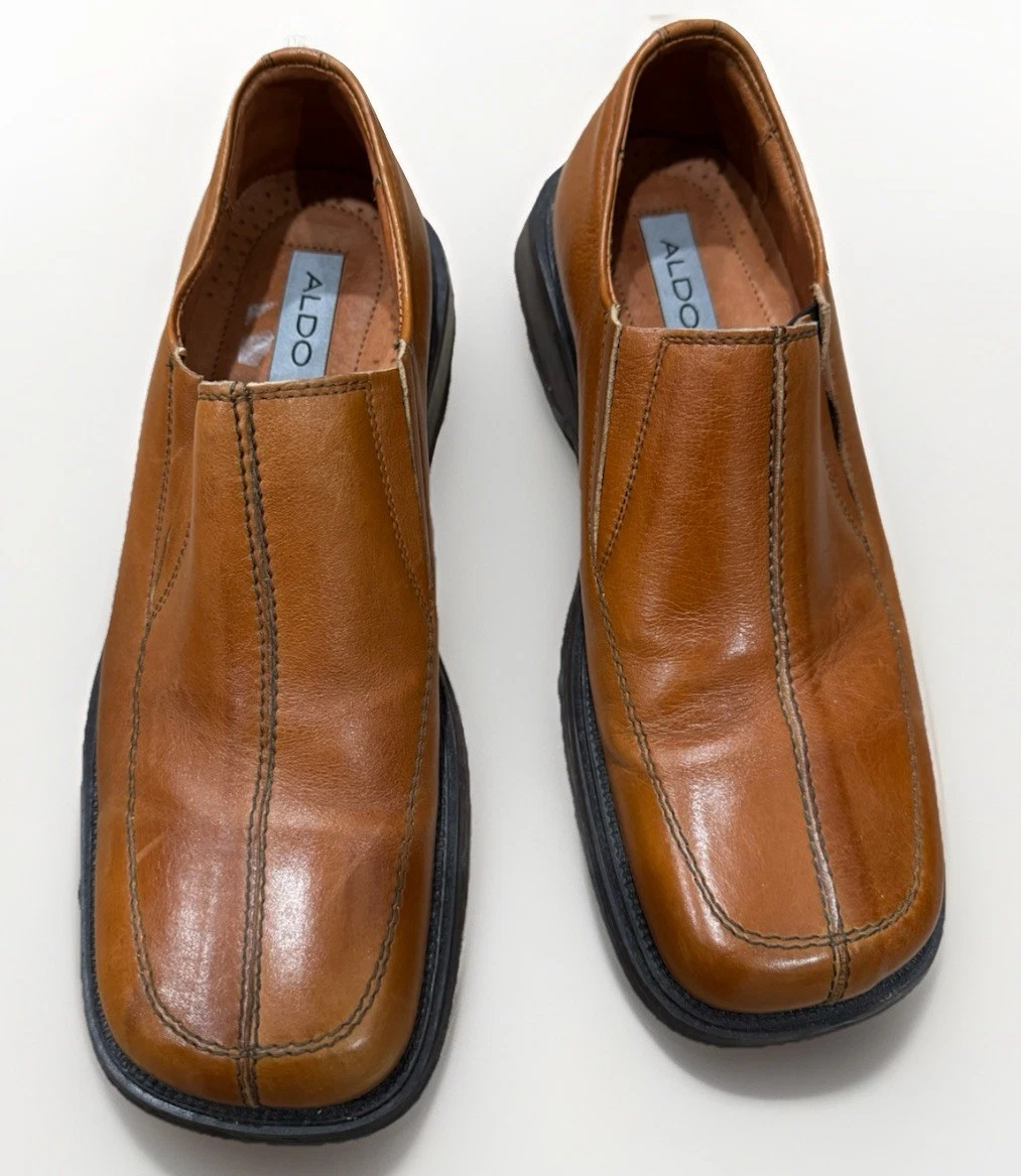 Size 9 Aldo Nodales Leather Shoes *USED ALDO Men main image 4
