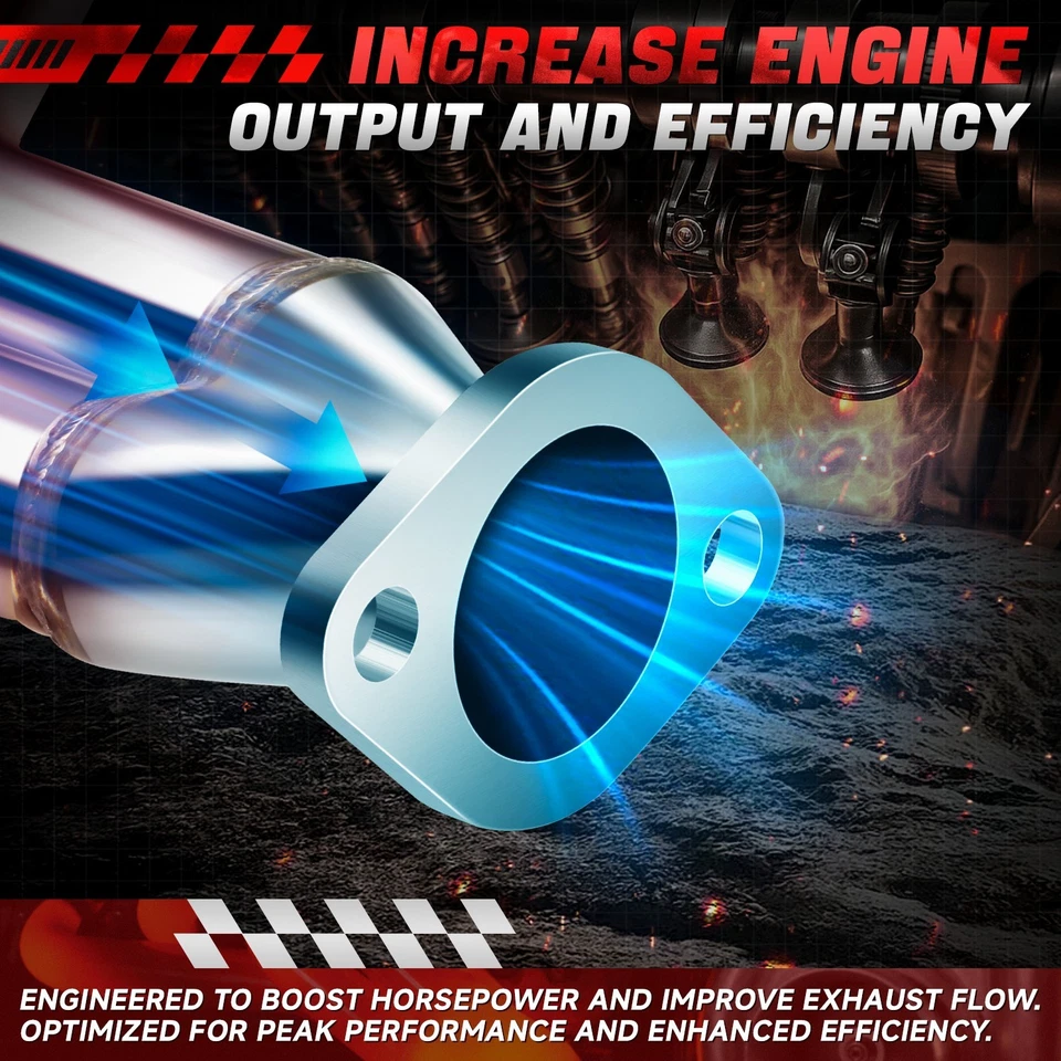 Stainless Steel Exhaust Manifold Header For 97-05 Subaru Impreza 2.5RS EJ25 NA - Image 3 of 4