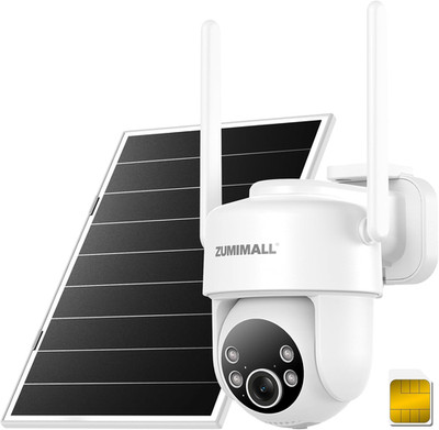 4G LTE Cellular Security Camera Outdoor, AOV 24/7 Continuous Recording Solar Cam