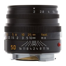 Leica 50mm f/2.0 Summicron M Manual Focus Lens 11826 