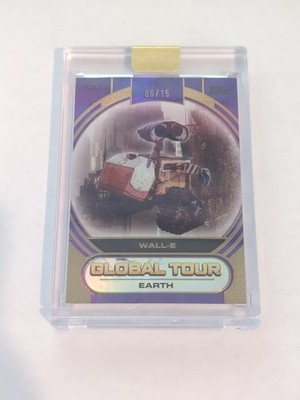 2025 Pixar Gold Wall-e Purple Global Tour /15 #GT-3