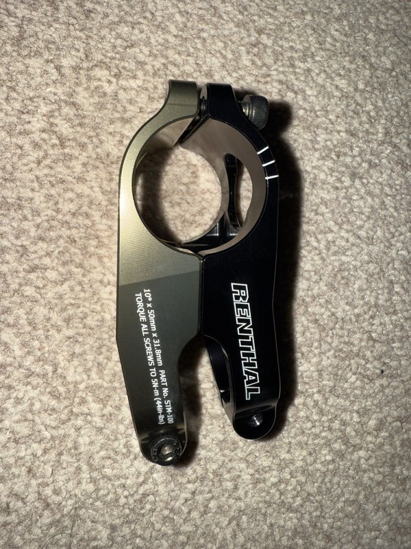 Renthal DUO Stem 31.8mm Handlebar Clamp 50mm MTB Mountain Bike Enduro DH