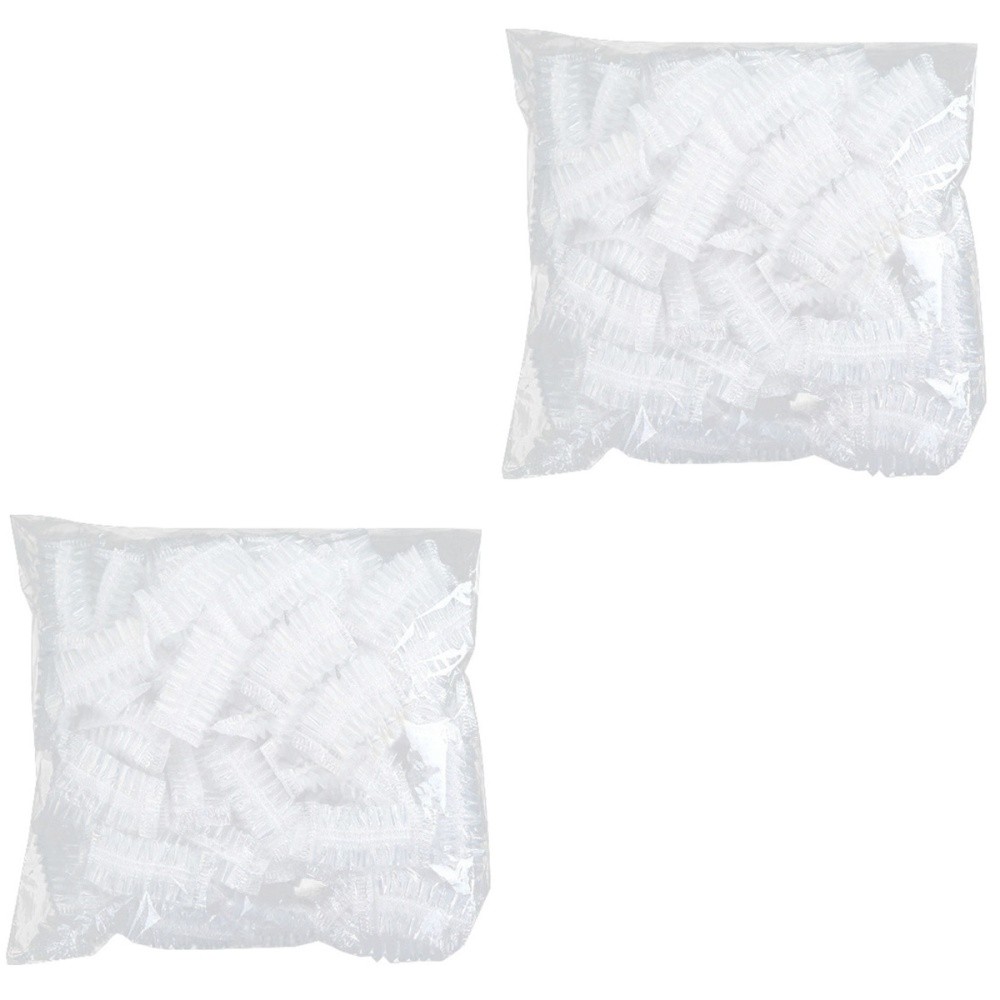 400pcs Disposable Waterproof Ear Protectors for Salon Hair Treatments