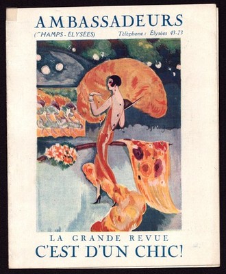 Program: Ambassadors. C'est d'un Chic.  1924. Napierkowska