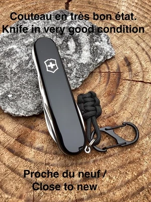 Victorinox Swiss Army Knife -  Camper 91mm - Noir - Photo 1/4