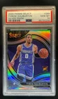 2020-21 Select Tyrese Haliburton RC Silver Prizms Courtside #289 Kings PSA 10
