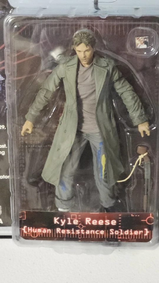 SELLADO NECA El Terminator Kyle Reese Soldado de la Resistencia Humana con Imagen!! Foto 2 de 4