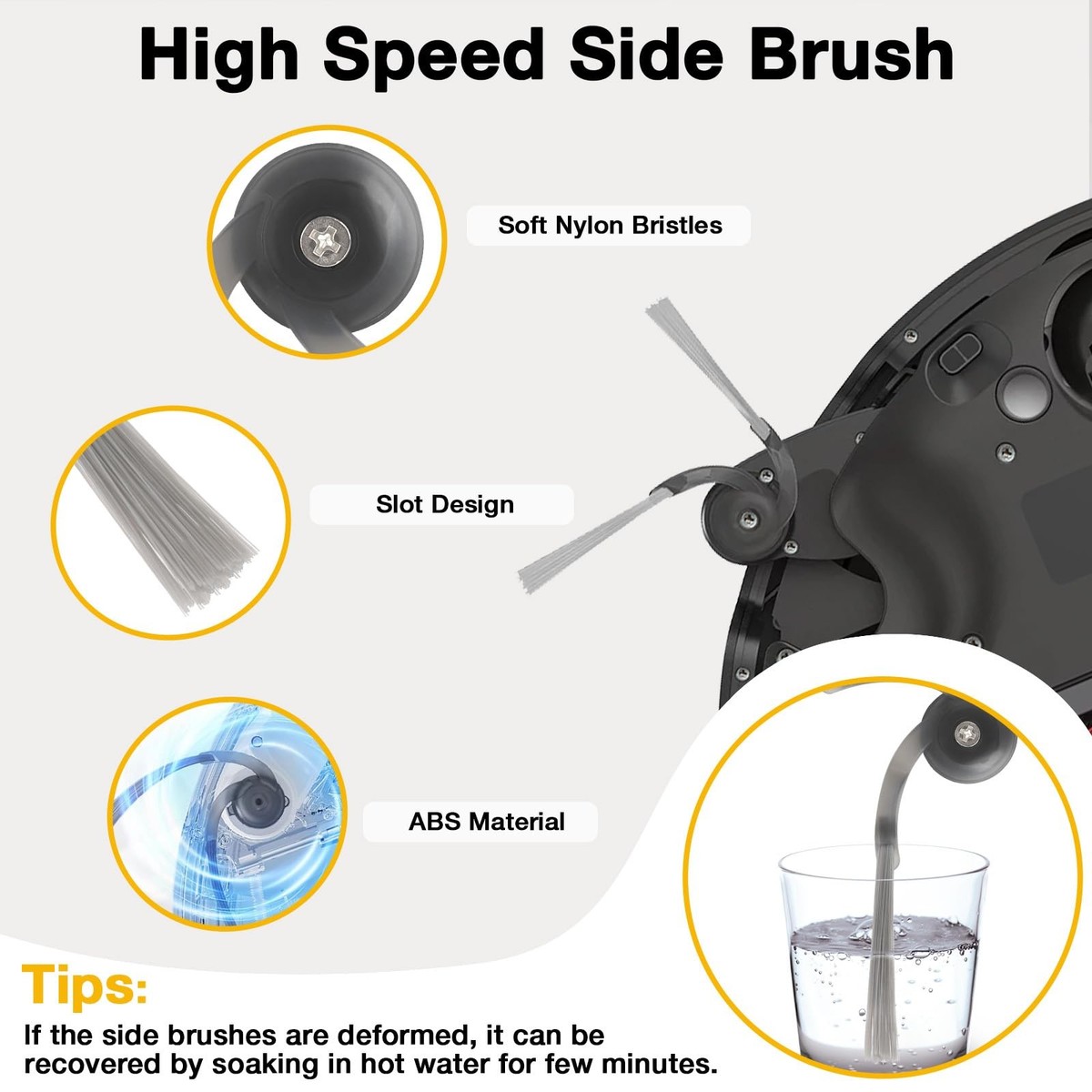 Câble Chargeur Compatible Roborock Dyad Pro / Dyad Air | Pièce De Rechange Version CE | Accessoire Nettoyeur