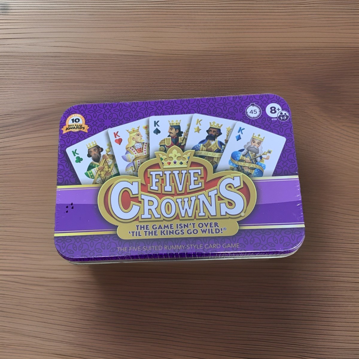 Five Crowns Card Game Tin Brand New Sealed | eBay