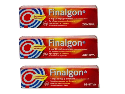 Finalgonn Ointment Arthritis Rheumatism Joint & Muscle Pain Injuries 3x  20 g