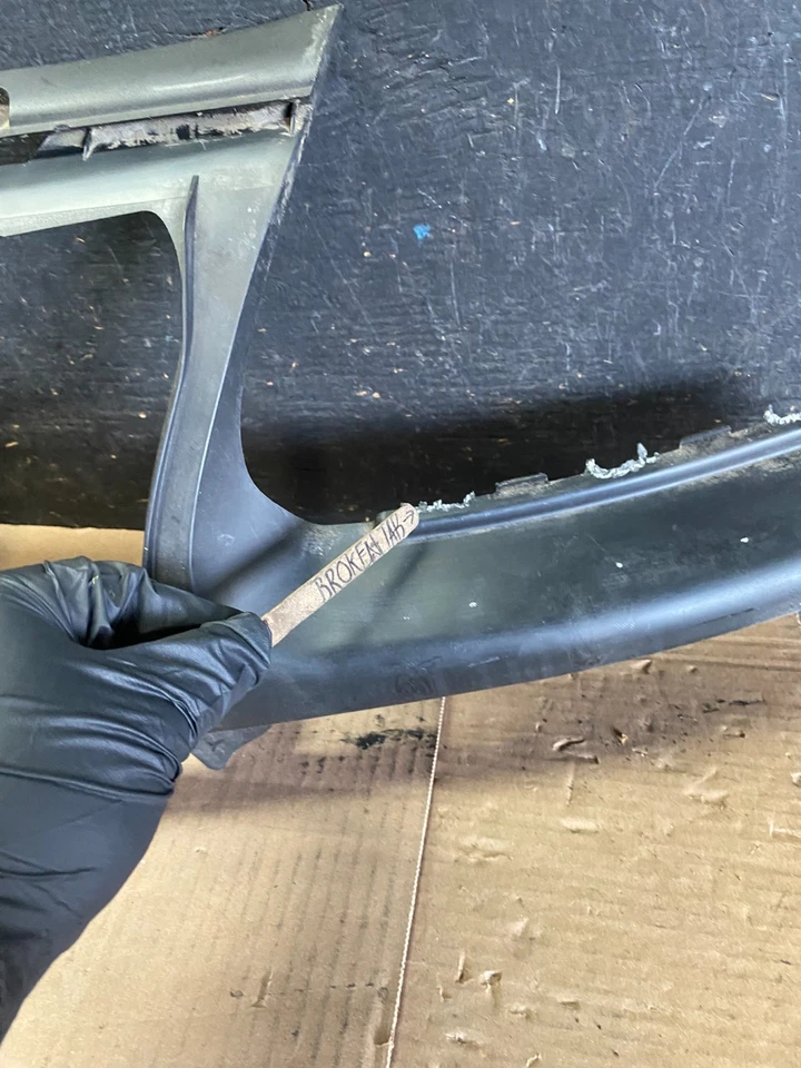 Porsche Cayenne 2008 a 2010 adorno delantero debajo del parachoques 7L5853915 P8559 DG Foto 4 de 4